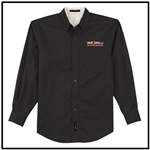 Net Zero USA Long Sleeve Easy Care Shirt - Black