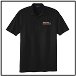 Net Zero USA Silk Touch™ Interlock Performance Polo - Black