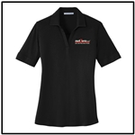 Net Zero USA Silk Touch™ Interlock Performance Ladies Polo - Black