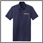 Net Zero USA EZCotton™ Pique Polo - Navy