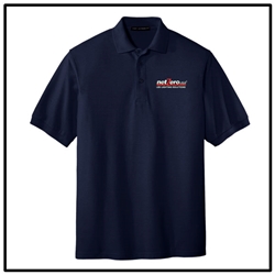 Net Zero USA Silk Touch™ Polo - Navy