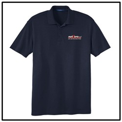 Net Zero USA Silk Touch™ Interlock Performance Polo - Navy