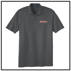 Net Zero USA Silk Touch™ Interlock Performance Polo - Grey