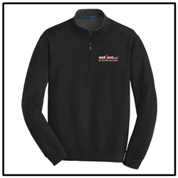 Net Zero USA Interlock 1/4-Zip - Black