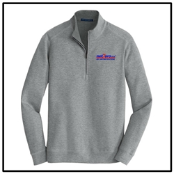 Net Zero USA Interlock 1/4-Zip - Grey