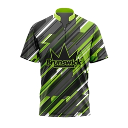 Streak Jersey Lime Green - Brunswick