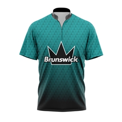 Fade Jersey Teal  - Brunswick